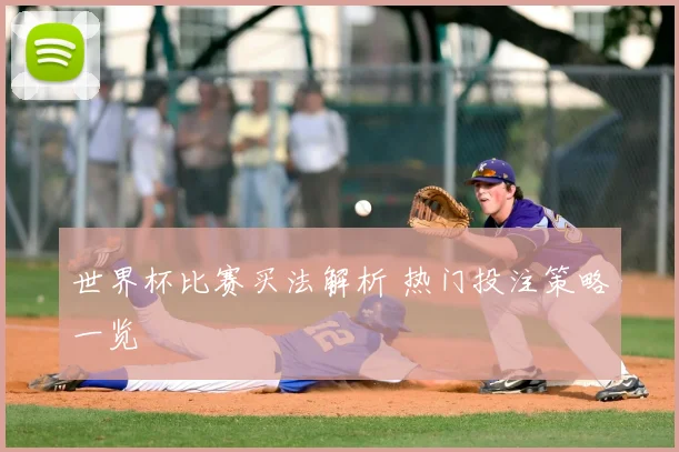 世界杯比赛买法解析 热门投注策略一览