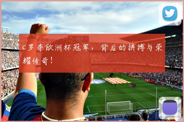 c罗夺欧洲杯冠军，背后的拼搏与荣耀传奇！